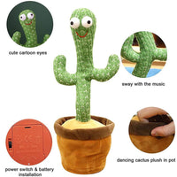 Portable Twisted Music Song Dance Cactus (NET) - Karout Online -Karout Online Shopping In lebanon - Karout Express Delivery 