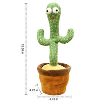 Portable Twisted Music Song Dance Cactus (NET) - Karout Online -Karout Online Shopping In lebanon - Karout Express Delivery 