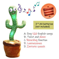 Portable Twisted Music Song Dance Cactus (NET) - Karout Online -Karout Online Shopping In lebanon - Karout Express Delivery 