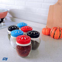 Titiz Plastik Otto Vertical Spice Jar 370ml - 13oz - Karout Online -Karout Online Shopping In lebanon - Karout Express Delivery 