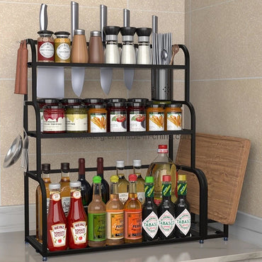 **(Net)** Kitchen Rack Storage Shelf 3 Layers / KC22-124 / 68901