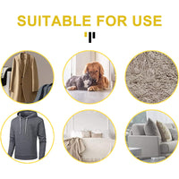 Portable Metal Lint Remover Roller Shaver For Pet Hair ,Carpet, Scraper with Wooden Handle / 6952636852116