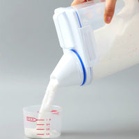 Household Multi-function Storage Box  Portable Large Plastic with Measuring Cup / KR-136