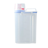 Household Multi-function Storage Box  Portable Large Plastic with Measuring Cup / KR-136