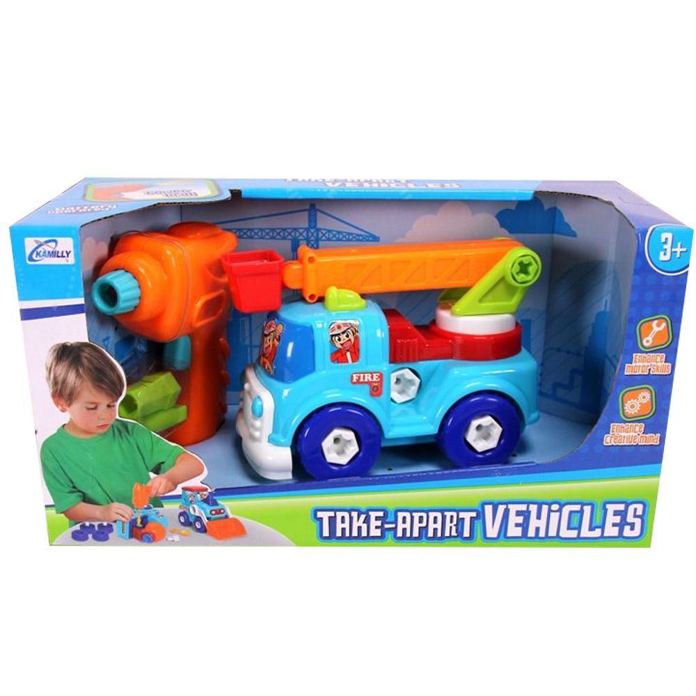 Take-Apart Vehicles With Power Drill Toys & Baby