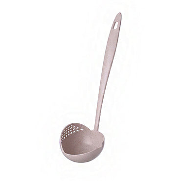 2 In 1 Kitchen Ladle Soup Pan Spoon with Filter Strainer