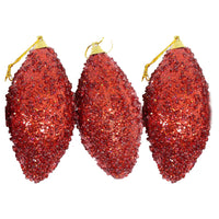 Christmas Cone Tree Decoration Set Of 3 Pcs