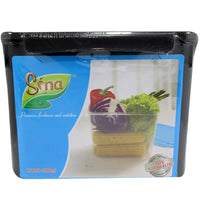 Power.G -Sina Big Rectangular Tupperware/ L11201 - Karout Online -Karout Online Shopping In lebanon - Karout Express Delivery 