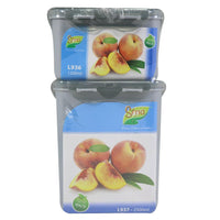 Power.G -Sina Squared Tupperware set (2 Pcs ) - Karout Online -Karout Online Shopping In lebanon - Karout Express Delivery 