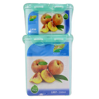 Power.G -Sina Squared Tupperware set (2 Pcs ) - Karout Online -Karout Online Shopping In lebanon - Karout Express Delivery 