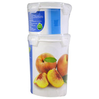 Power.G -Sina Rounded Tupperware set (2 Pcs ) / L944/L946 - Karout Online -Karout Online Shopping In lebanon - Karout Express Delivery 