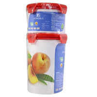 Power.G -Sina Rounded Tupperware set (2 Pcs ) / L944/L946 - Karout Online -Karout Online Shopping In lebanon - Karout Express Delivery 
