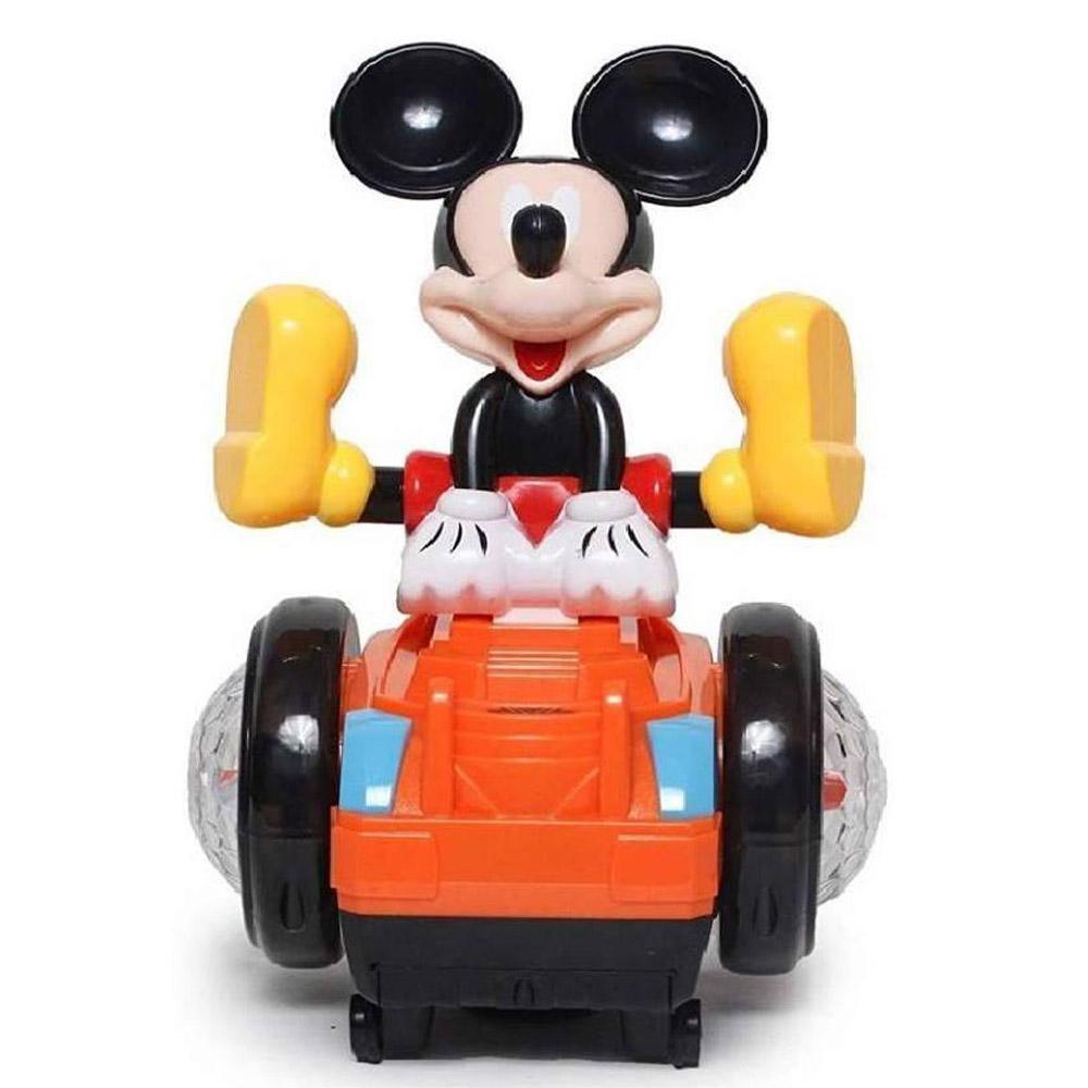 B/O Mickey Balance Cartoon Car With Light & Sound.