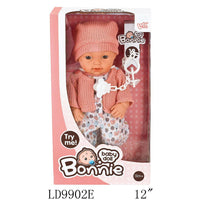 12'' DOLL W/12 SOUND AND ACC.