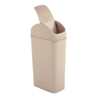 Lova Plastic Deco Slim Dust Bin (4 lt) - Karout Online -Karout Online Shopping In lebanon - Karout Express Delivery 