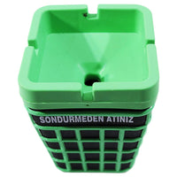 Plastic Portable Bucket Ashtray - Karout Online -Karout Online Shopping In lebanon - Karout Express Delivery 
