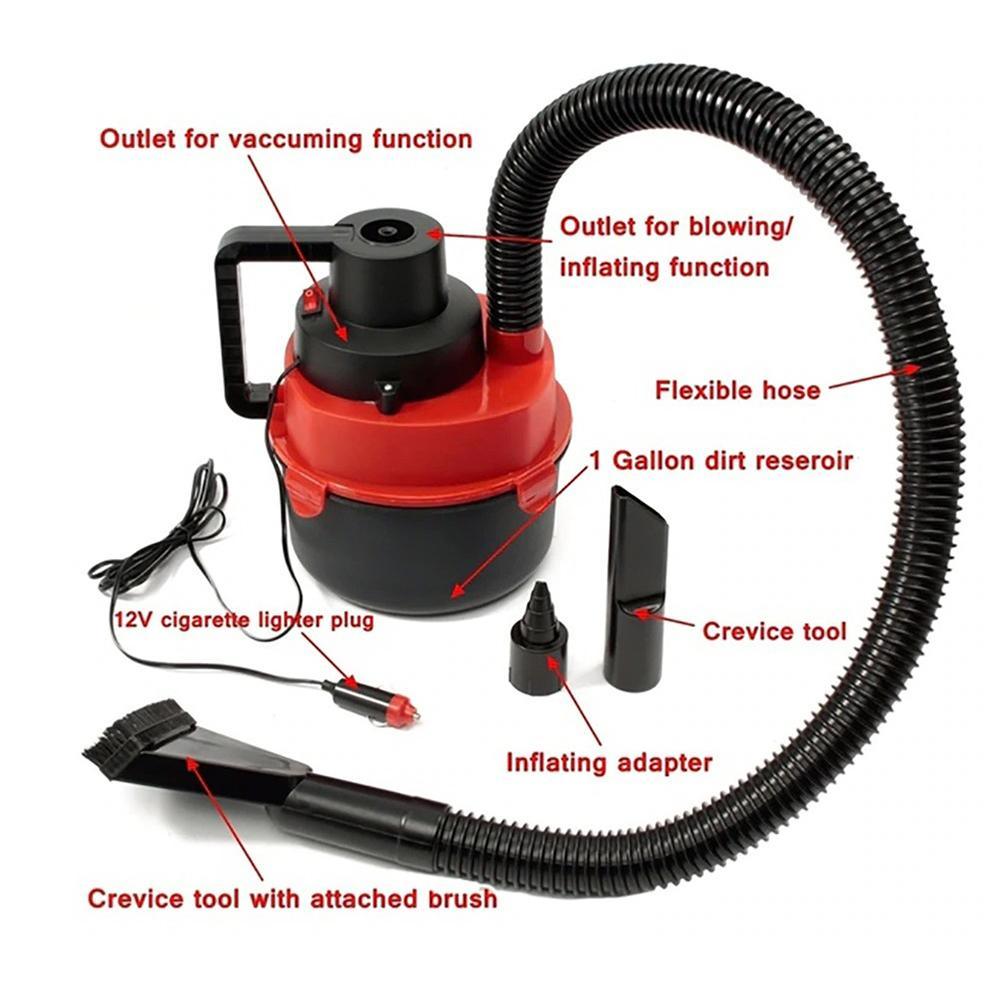 Monlove Car Vacuum Cleaner Dc 12 V Electronics