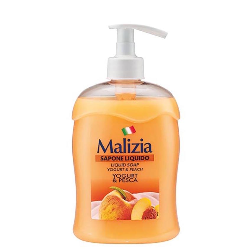 Malizia Liquid Soap Yogurt & Peach 500ml / 41174 - Karout Online -Karout Online Shopping In lebanon - Karout Express Delivery 