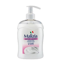 Malizia Liquid Soap Yogurt & Milk 500ml - Karout Online -Karout Online Shopping In lebanon - Karout Express Delivery 
