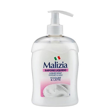 Malizia Liquid Soap Yogurt & Milk 500ml - Karout Online -Karout Online Shopping In lebanon - Karout Express Delivery 