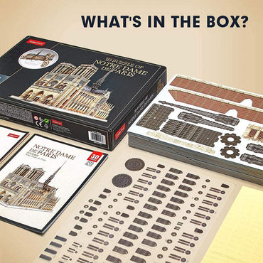 CubicFun Notre Dame De Paris 3D Puzzle 293 Pcs - Karout Online -Karout Online Shopping In lebanon - Karout Express Delivery 