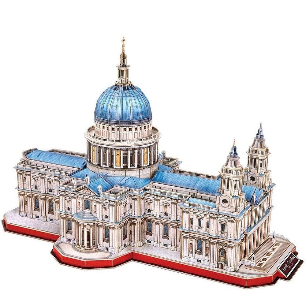 CubicFun St Paul Cathedral 3D Puzzle 643 Pcs - Karout Online -Karout Online Shopping In lebanon - Karout Express Delivery 