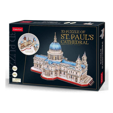 CubicFun St Paul Cathedral 3D Puzzle 643 Pcs - Karout Online -Karout Online Shopping In lebanon - Karout Express Delivery 