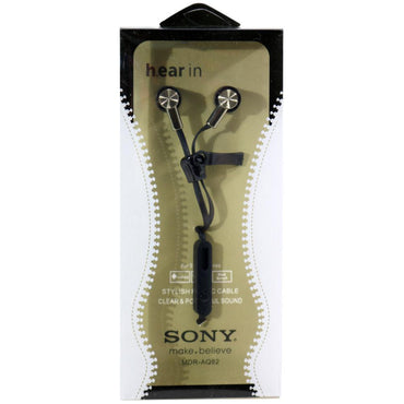 Sony Earphone H.ear In Mdr-Aq82 Black Phone Acce