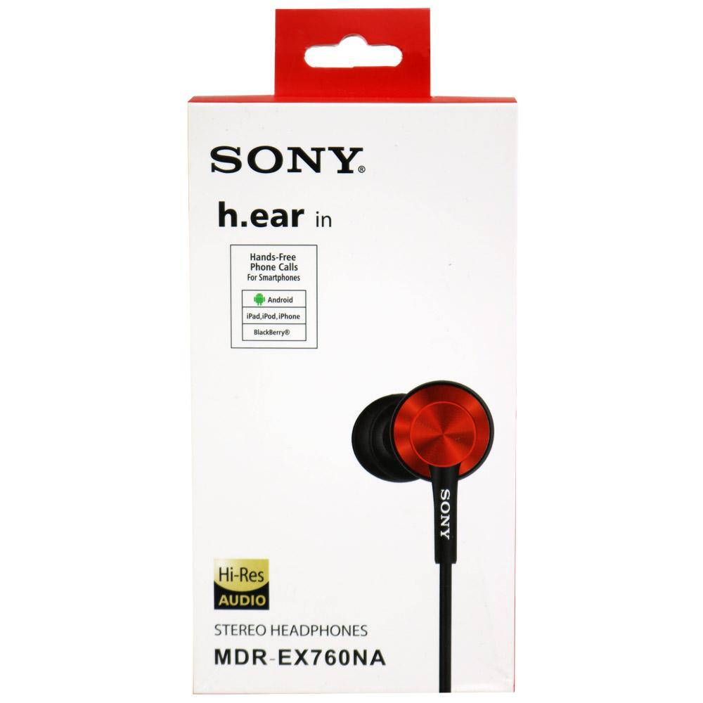 Sony Stereo Headphone Mdr-Ex760Na Phone Acce