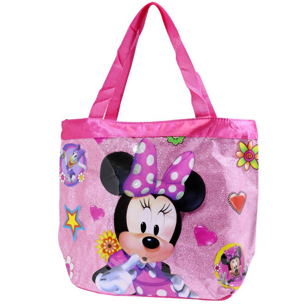 Glitter Beach Bag For Kids Mini Pink Summer