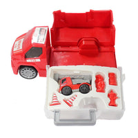 King Toys Fire Truck With Bag - Karout Online -Karout Online Shopping In lebanon - Karout Express Delivery 