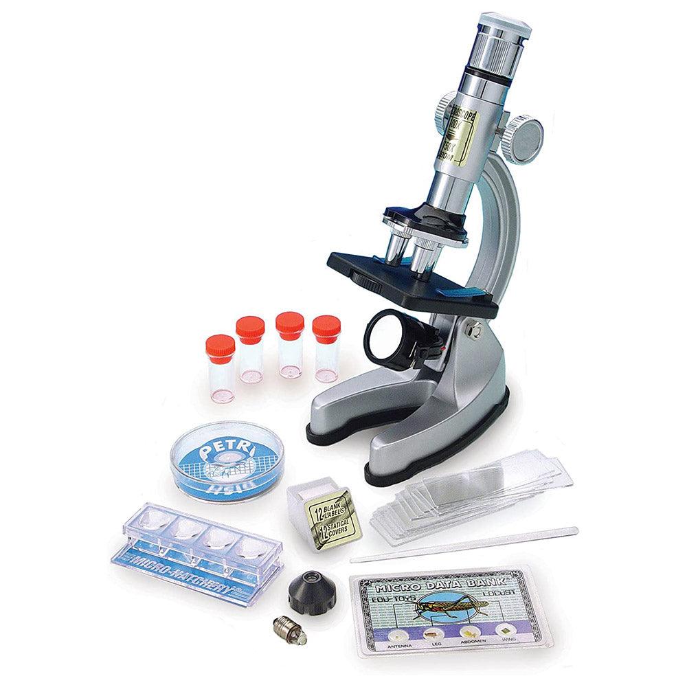 Edu Science Microscope With Light & Projector - Karout Online -Karout Online Shopping In lebanon - Karout Express Delivery 
