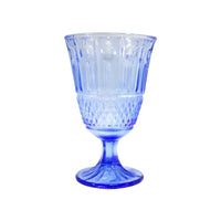 Set of six Glass Goblet / P7009 - Karout Online -Karout Online Shopping In lebanon - Karout Express Delivery 