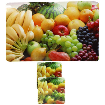 Sousplat Collection Set (12 Pcs) Fruits Grape Home & Kitchen