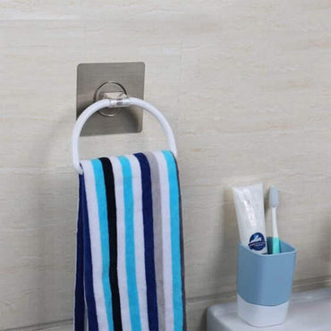 Towel Ring Magic Sticker No Drilling No Nailing Durable and Stable 15cm - Karout Online