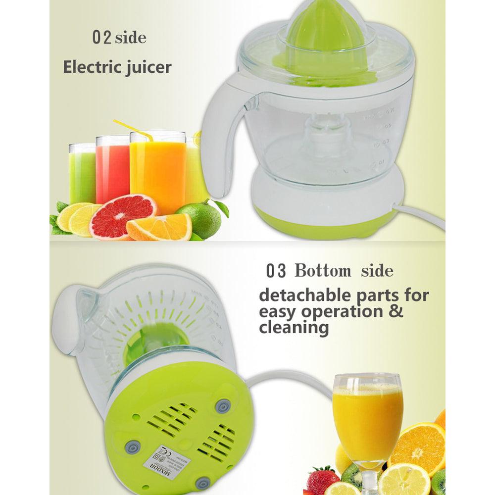 Mixdor Mini Automatic Electric Juicer Orange - Karout Online -Karout Online Shopping In lebanon - Karout Express Delivery 