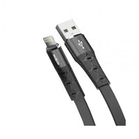 Shop Online MOXOM MX-CB08 Data/Charging Interface Flat Cable with Unique Lighting Support MOXOM MX-CB08 High Speed Transfer - Karout Online Shopping In lebanon