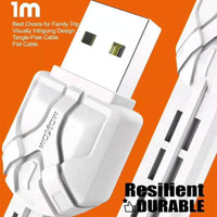 Shop Online MOXOM MX-CB14 Fast Charging Support High Speed Transfer Long Lasting MOXOM MX-CB14 DATA CABLE - Karout Online Shopping In lebanon