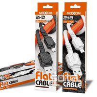 Shop Online MOXOM MX-CB20 MOXOM MX-CB20 FAST DATA CABLE, High Quality, 2.4A Fast Charging - Karout Online Shopping In lebanon