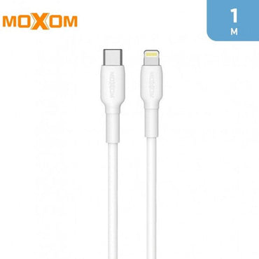 Shop Online MOXOM TYPE C to LIGHTNING CABLE PD 20W FAST CHARGE - Karout Online Shopping In lebanon