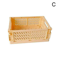 Collapsible Pastel Storage Crates Small