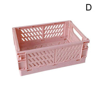 Collapsible Pastel Storage Crates Small