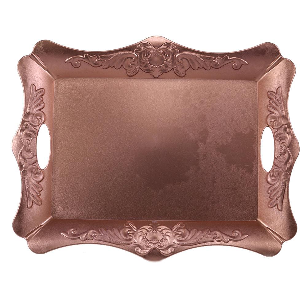 Plastic Decorative Tray - Karout Online -Karout Online Shopping In lebanon - Karout Express Delivery 