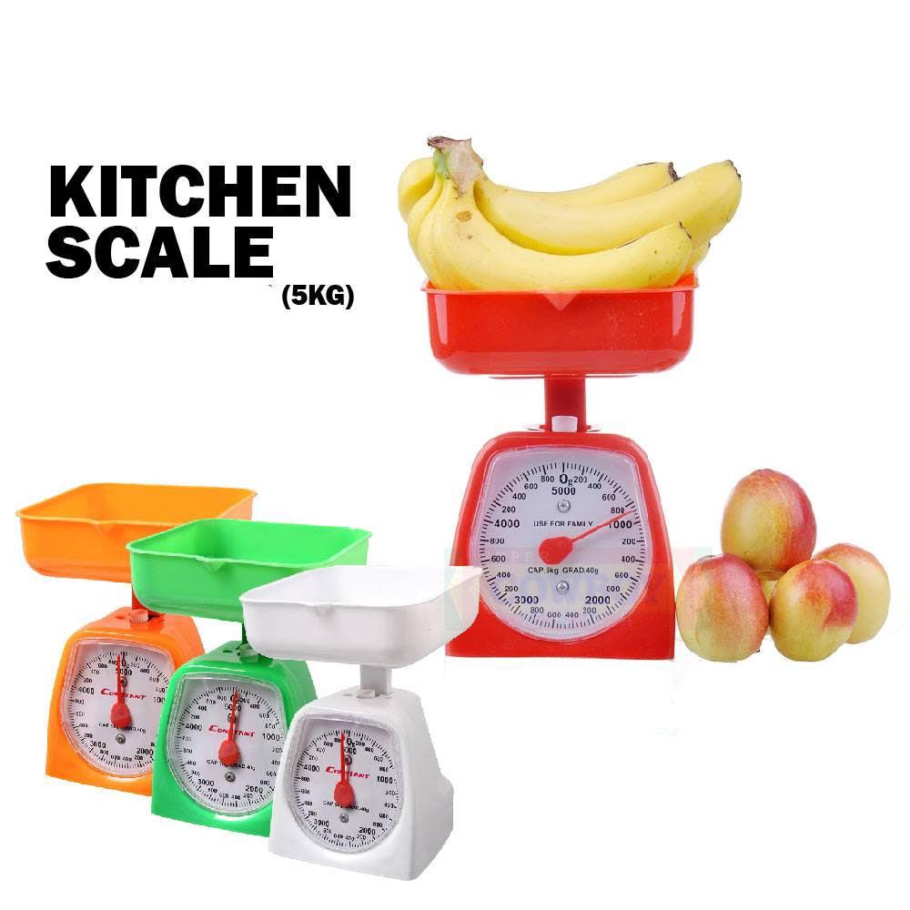 High Quality Kitchen Scale (Random Color) 5kg - Karout Online -Karout Online Shopping In lebanon - Karout Express Delivery 