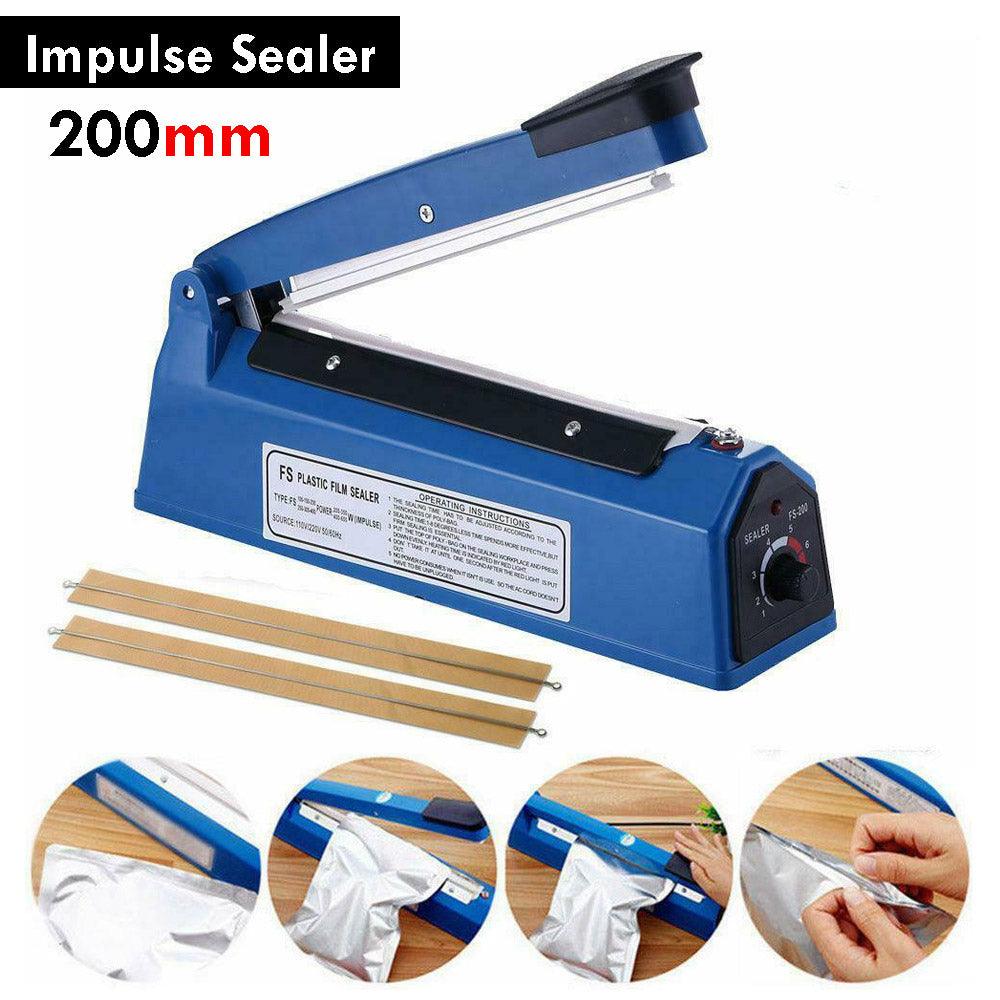 200mm Universal Impulse Plastic Bag Sealer Sealing Machine - Karout Online -Karout Online Shopping In lebanon - Karout Express Delivery 