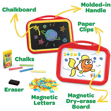 Crayola Creative Fun 2-Sided Board - Karout Online -Karout Online Shopping In lebanon - Karout Express Delivery 