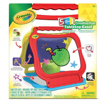 Crayola 5-in-1 Creative fun Tabletop Easel - Karout Online -Karout Online Shopping In lebanon - Karout Express Delivery 