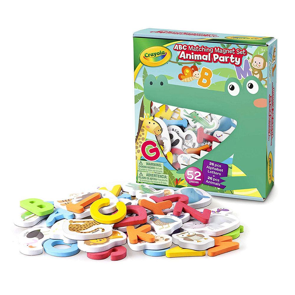 Crayola ABC Matching Magnet Set With Animals - Karout Online -Karout Online Shopping In lebanon - Karout Express Delivery 