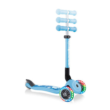 Globber Junior 3 Wheel Scooter Foldable Light Blue - Karout Online -Karout Online Shopping In lebanon - Karout Express Delivery 
