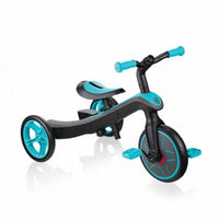 Globber Explorer Trike 2 In 1 Teal - Karout Online -Karout Online Shopping In lebanon - Karout Express Delivery 